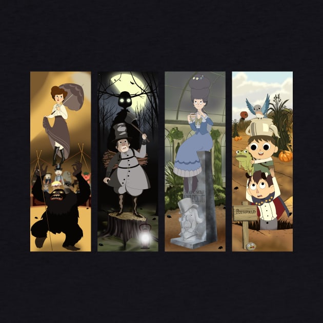 Over the Garden Wall Portraits by DJ O'Hea